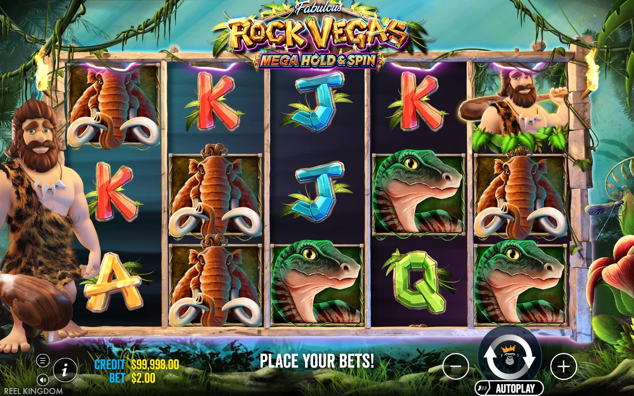 The base game — Rock Vegas