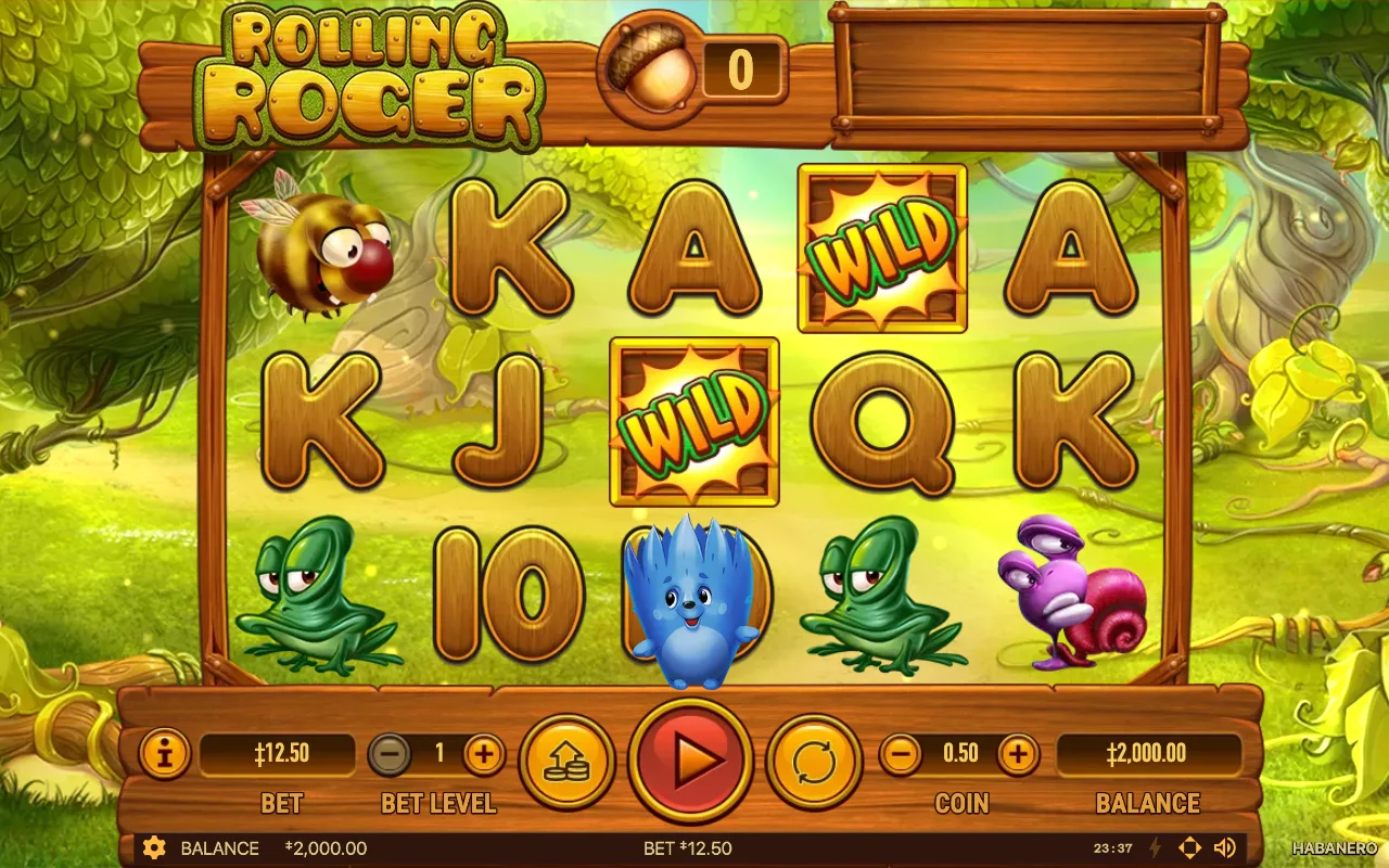 The base game — Rolling Roger