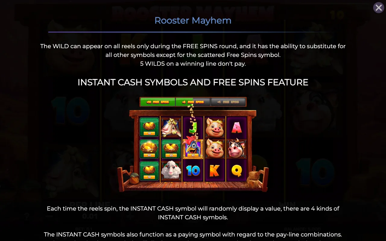 Game rules, page 2 — Rooster Mayhem