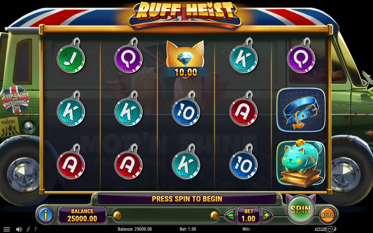 The base game — Ruff Heist