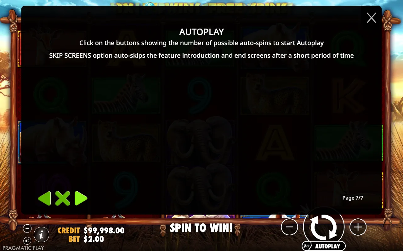 Autoplay — Safari King