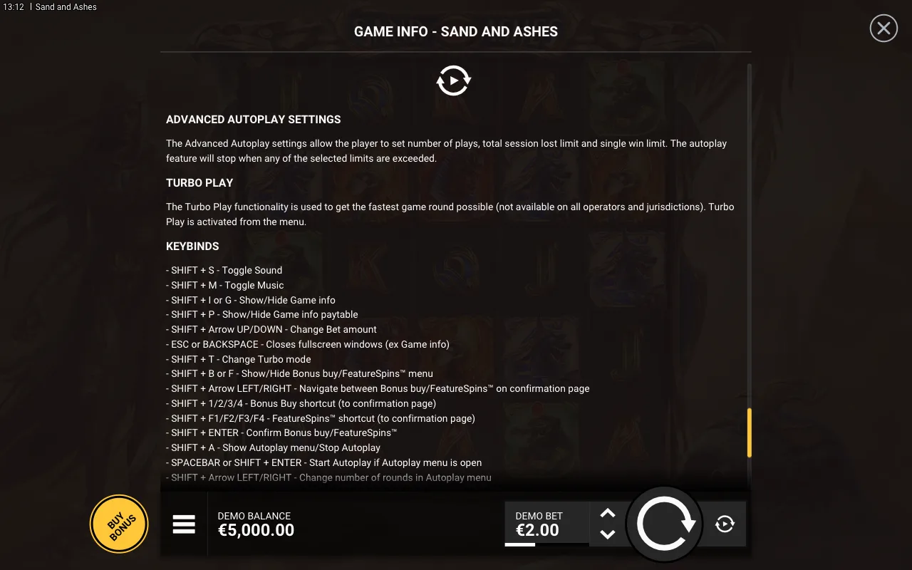 Game rules, page 8 — Sand and Ashes