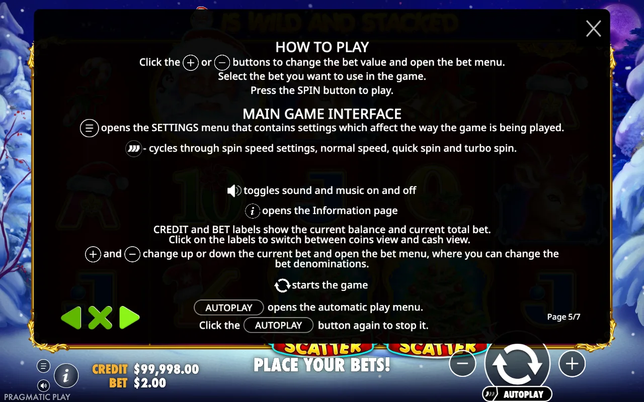 How to play — Santa