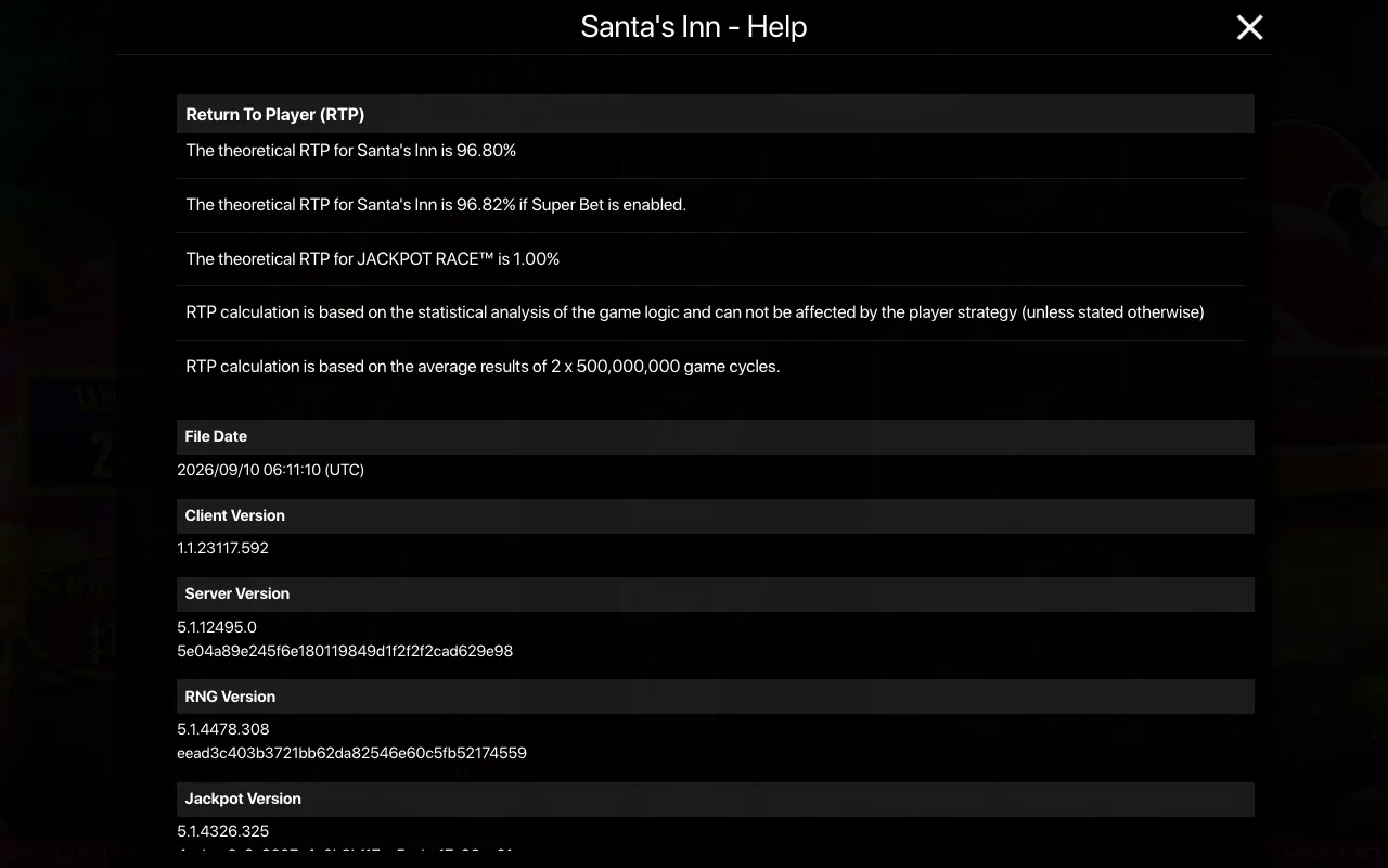 Spielregeln, Seite 2 — Santas Inn