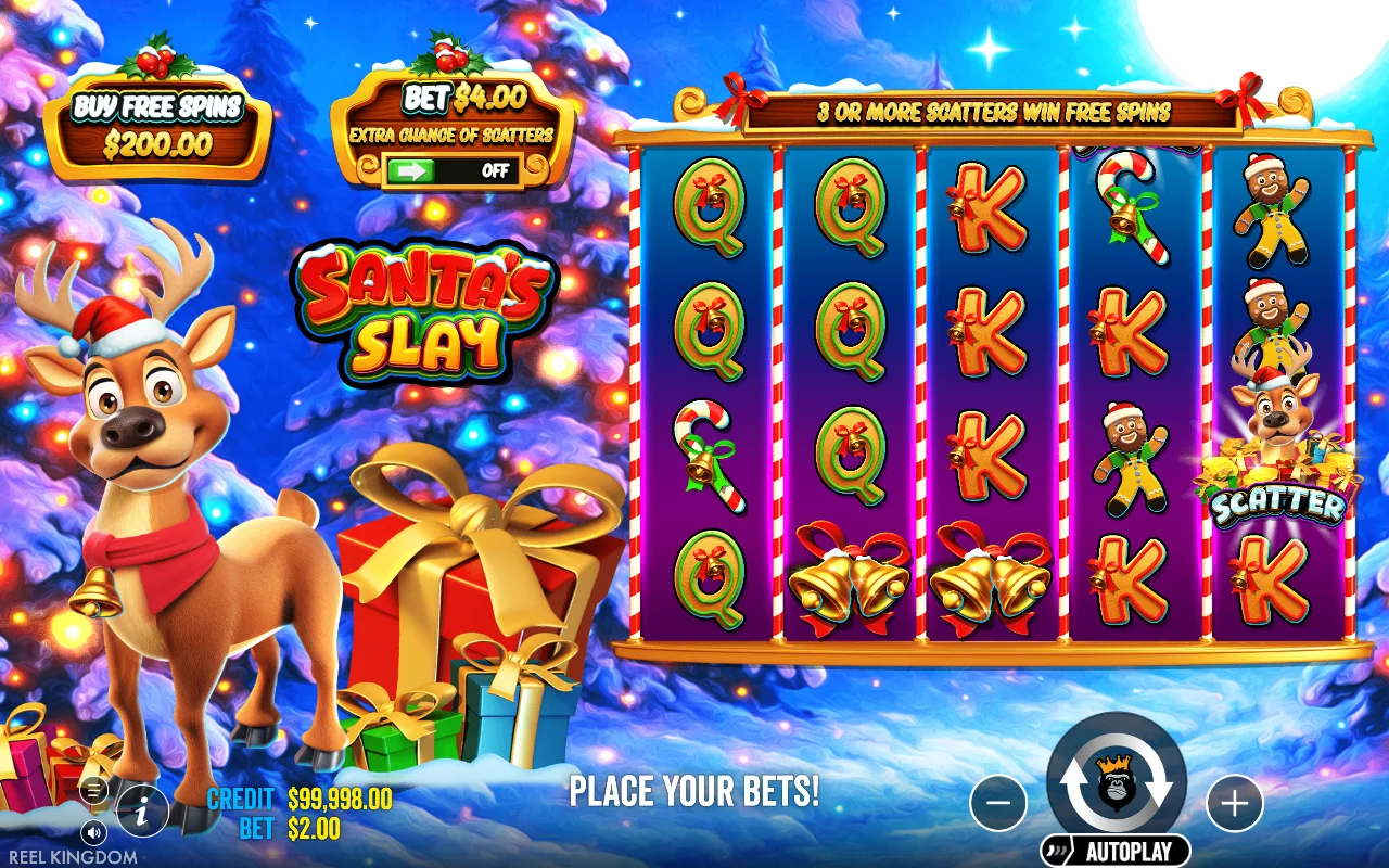 The base game — Santa's Slay