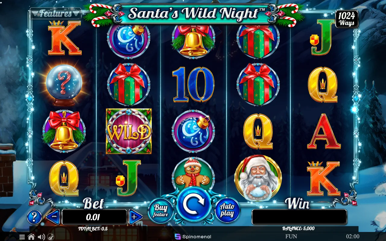 The base game — Santas Wild Night