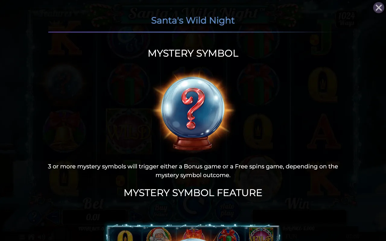 Game rules, page 1 — Santas Wild Night