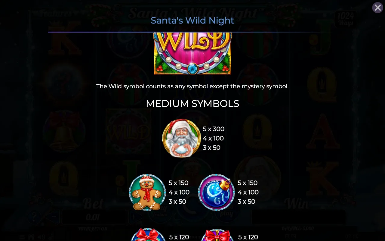 Game rules, page 5 — Santas Wild Night