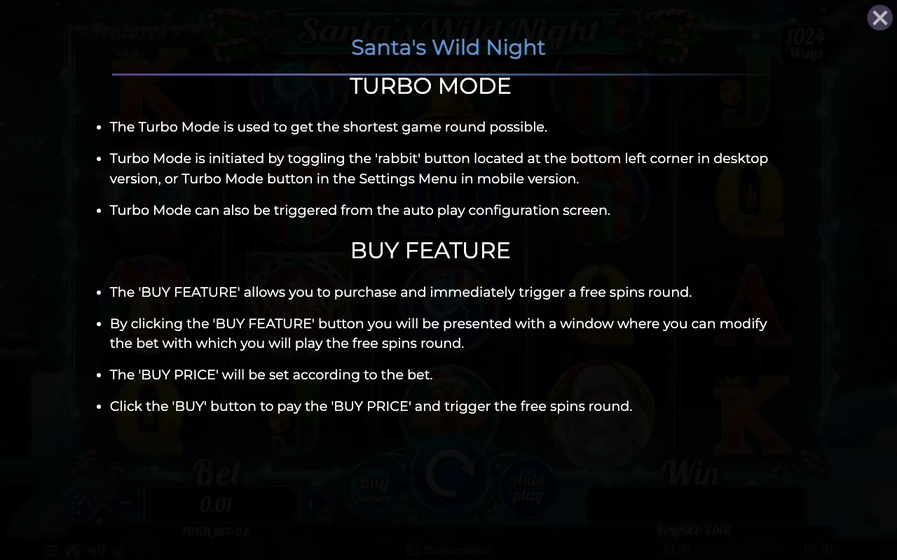 Game rules, page 8 — Santas Wild Night