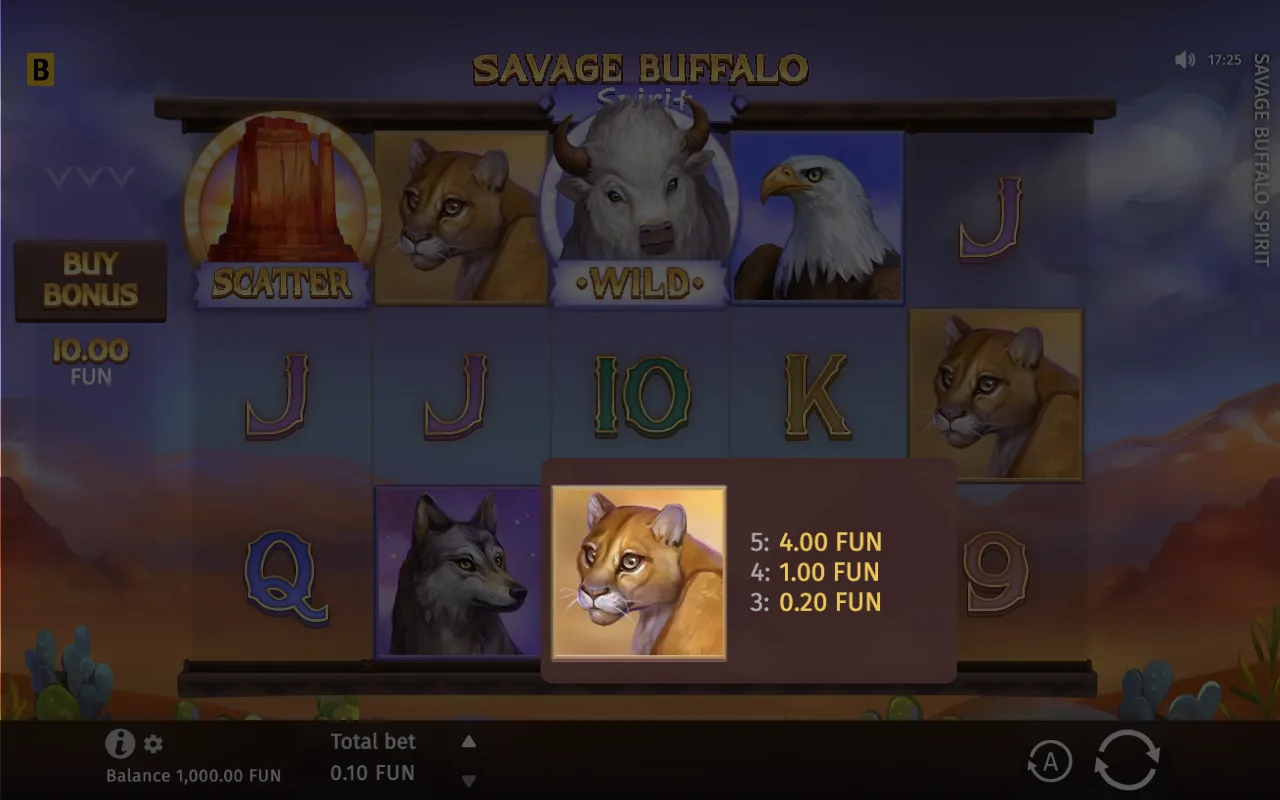 The base game — Savage Buffalo Spirit