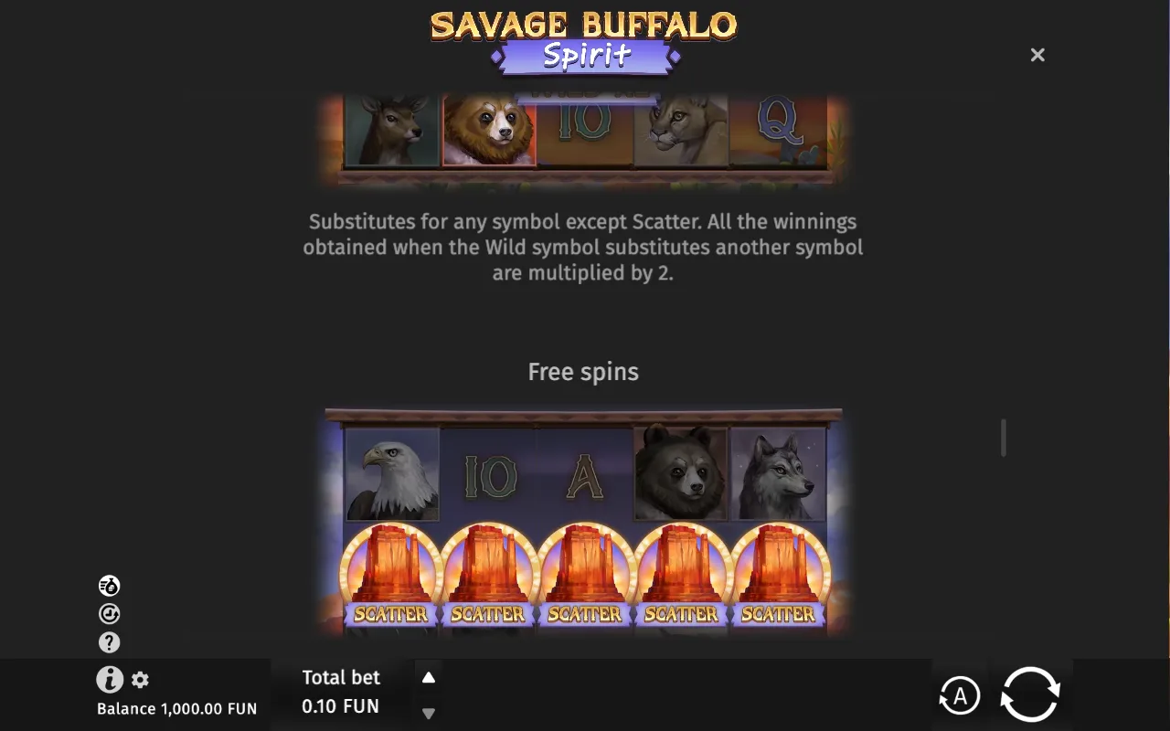 Game rules, page 4 — Savage Buffalo Spirit