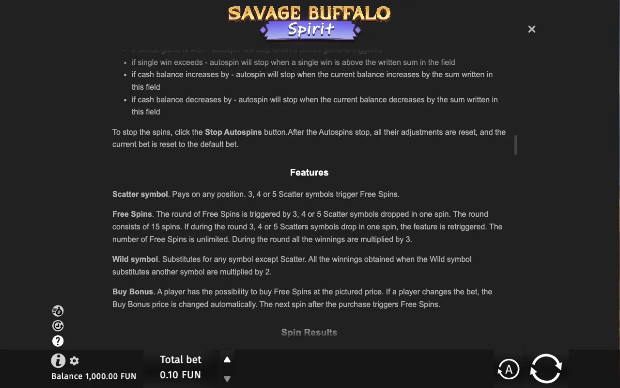Game rules, page 7 — Savage Buffalo Spirit