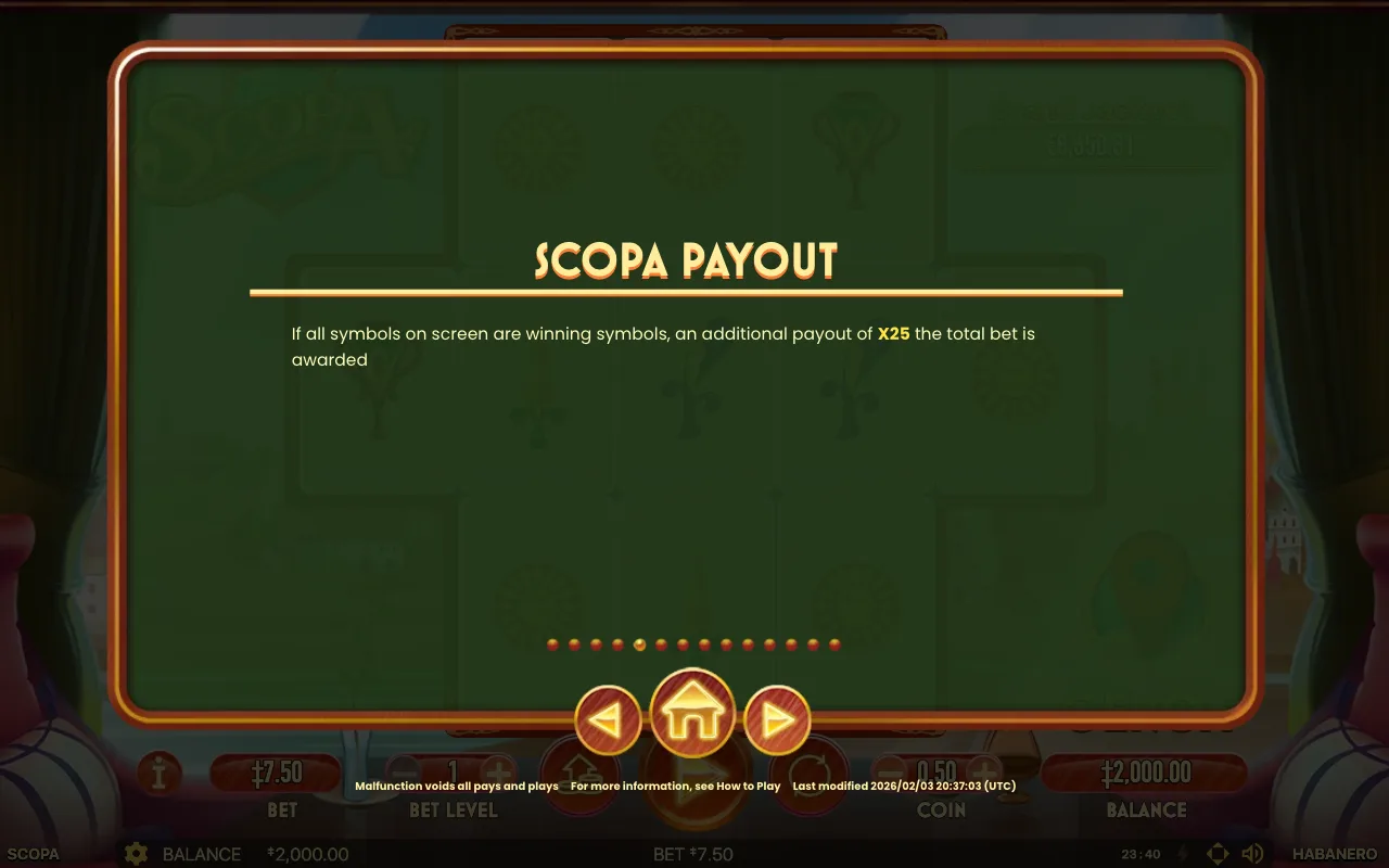 Spielregeln, Seite 7 — Scopa