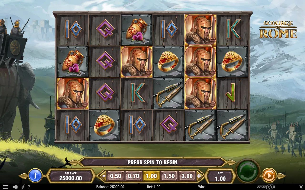 The base game — Scourge of Rome