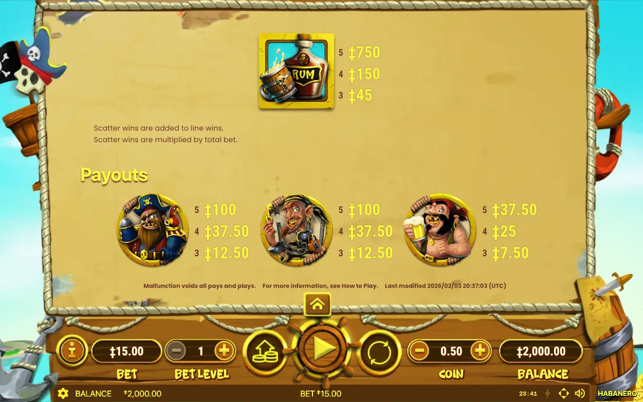 Spielregeln, Seite 4 — Scruffy Scallywags