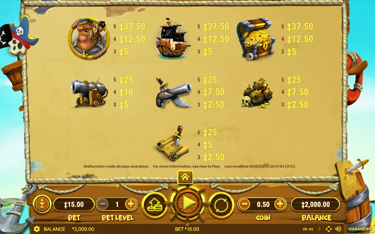 Spielregeln, Seite 5 — Scruffy Scallywags