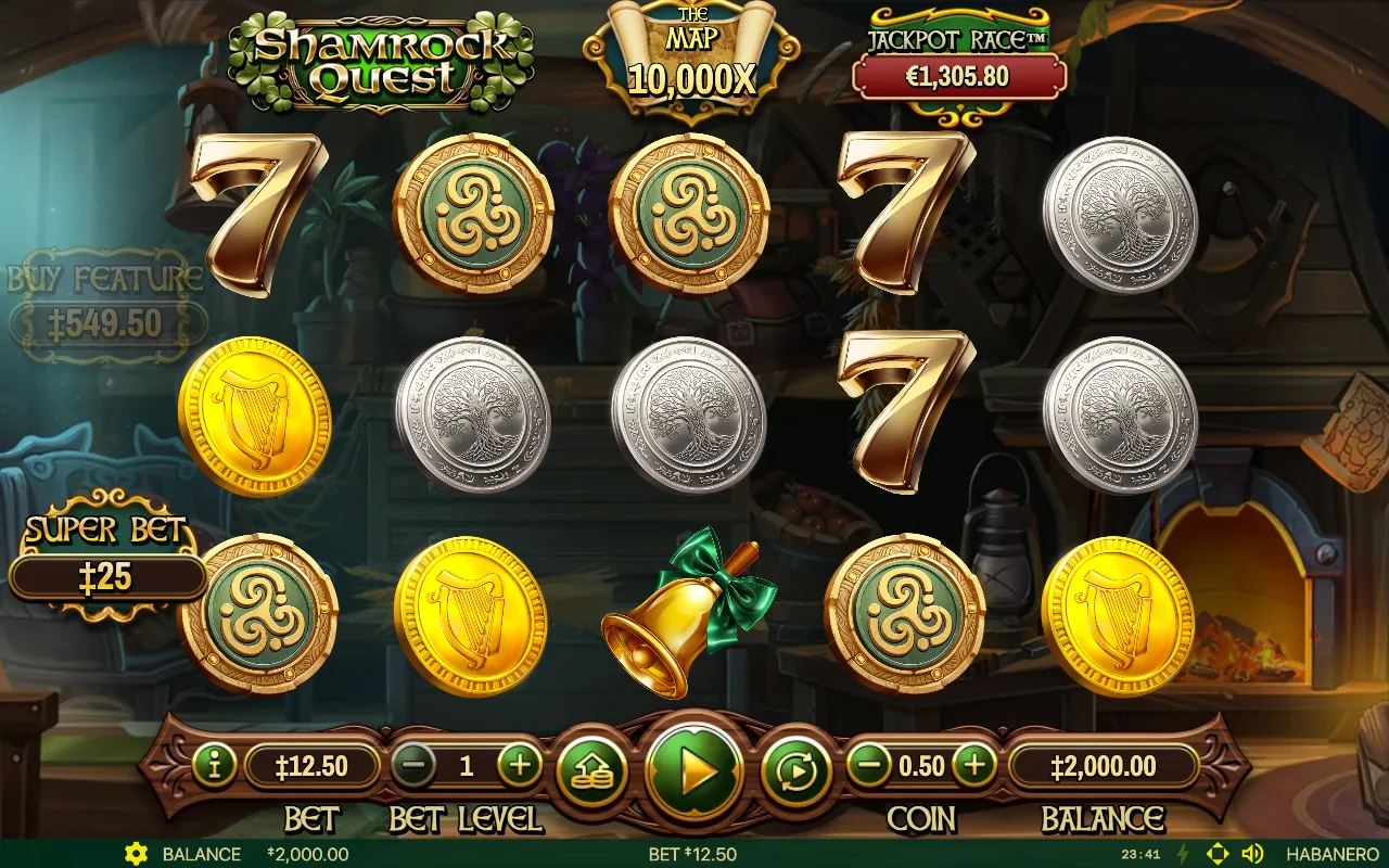 Das Basisspiel — Shamrock Quest