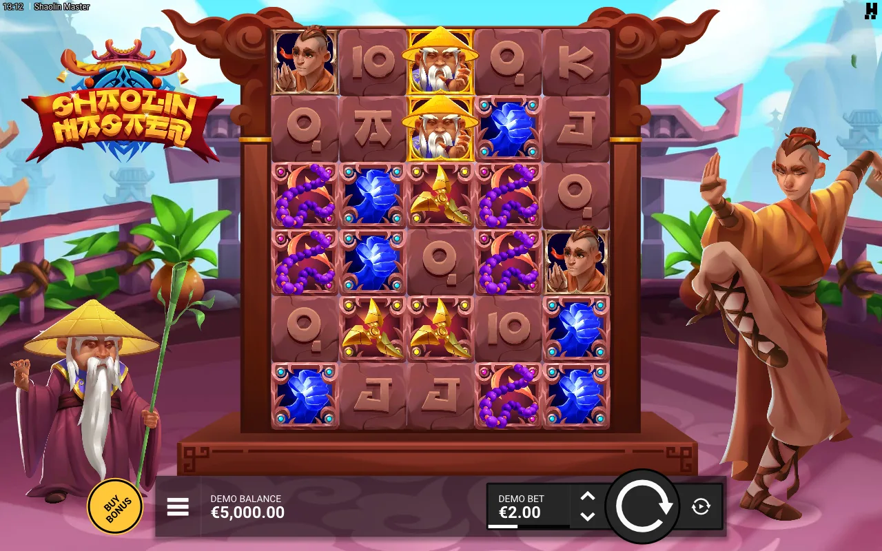 The base game — Shaolin Master