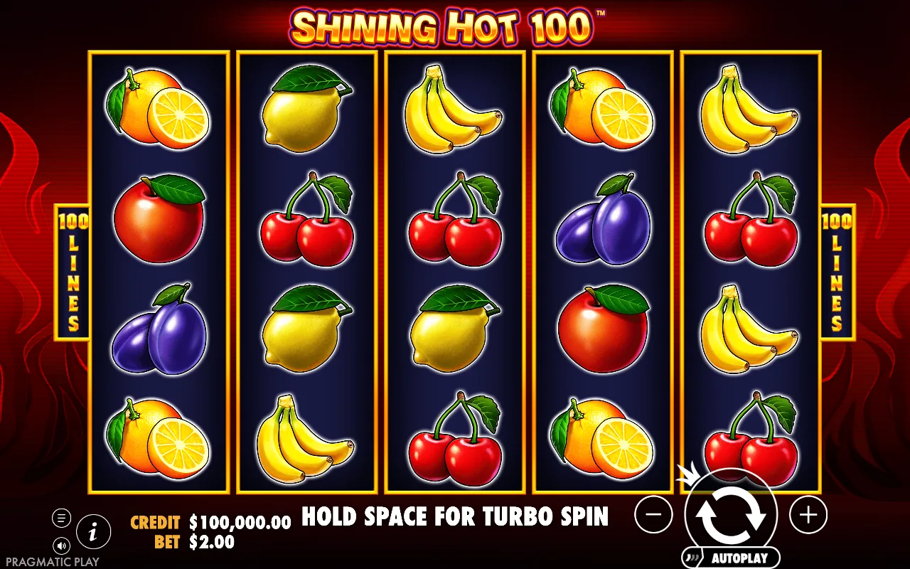 The base game — Shining Hot 100