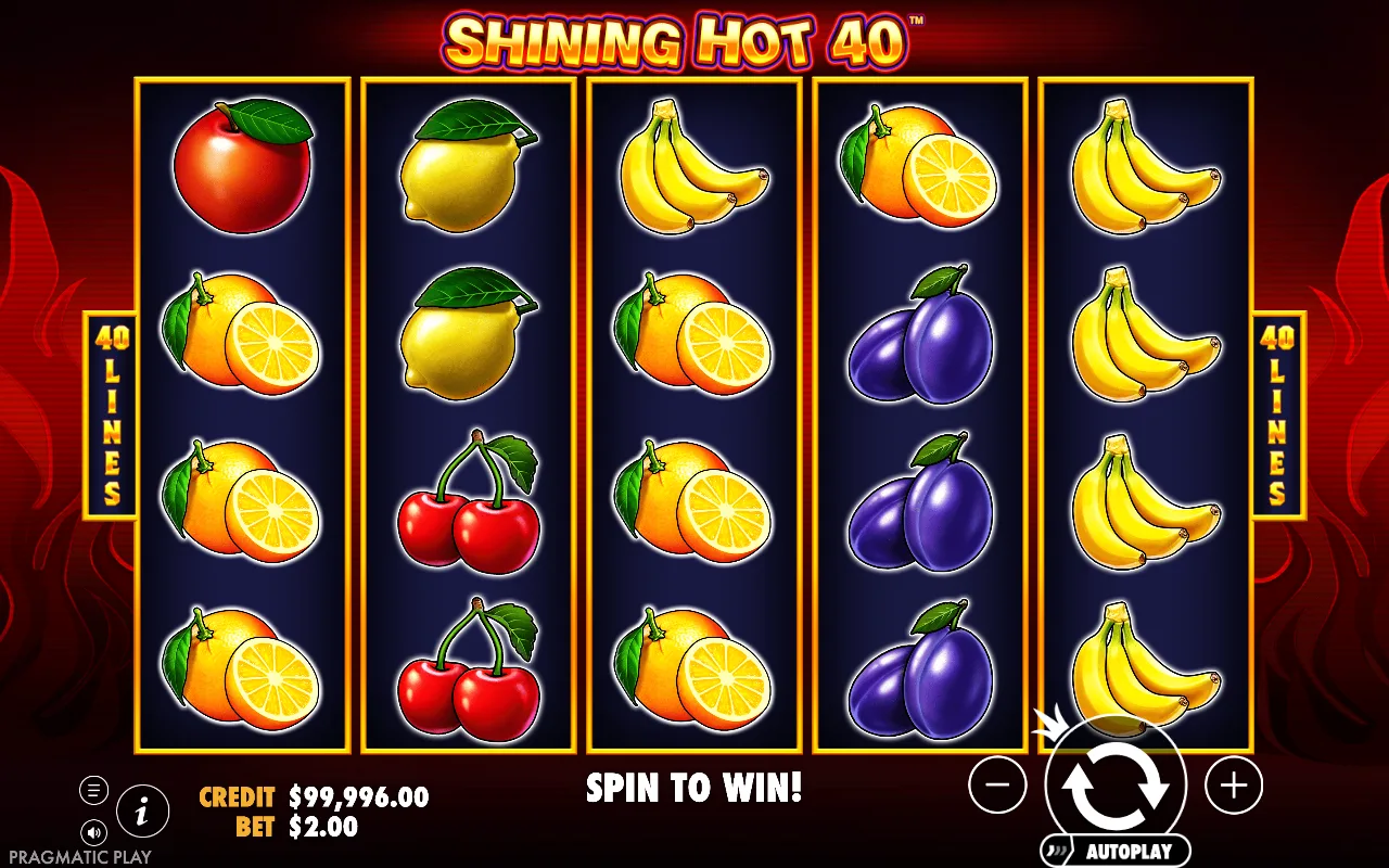 The base game — Shining Hot 40
