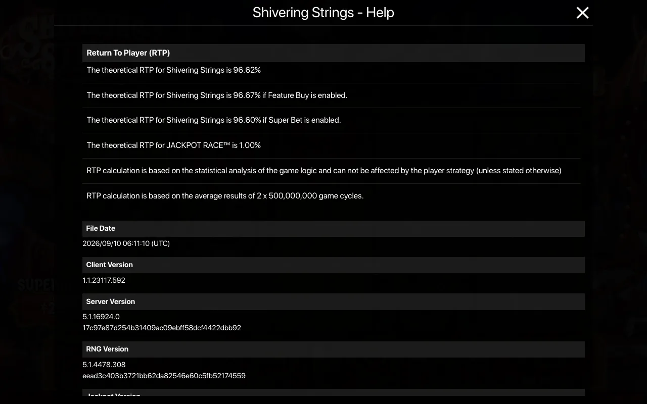Spielregeln, Seite 2 — Shivering Strings
