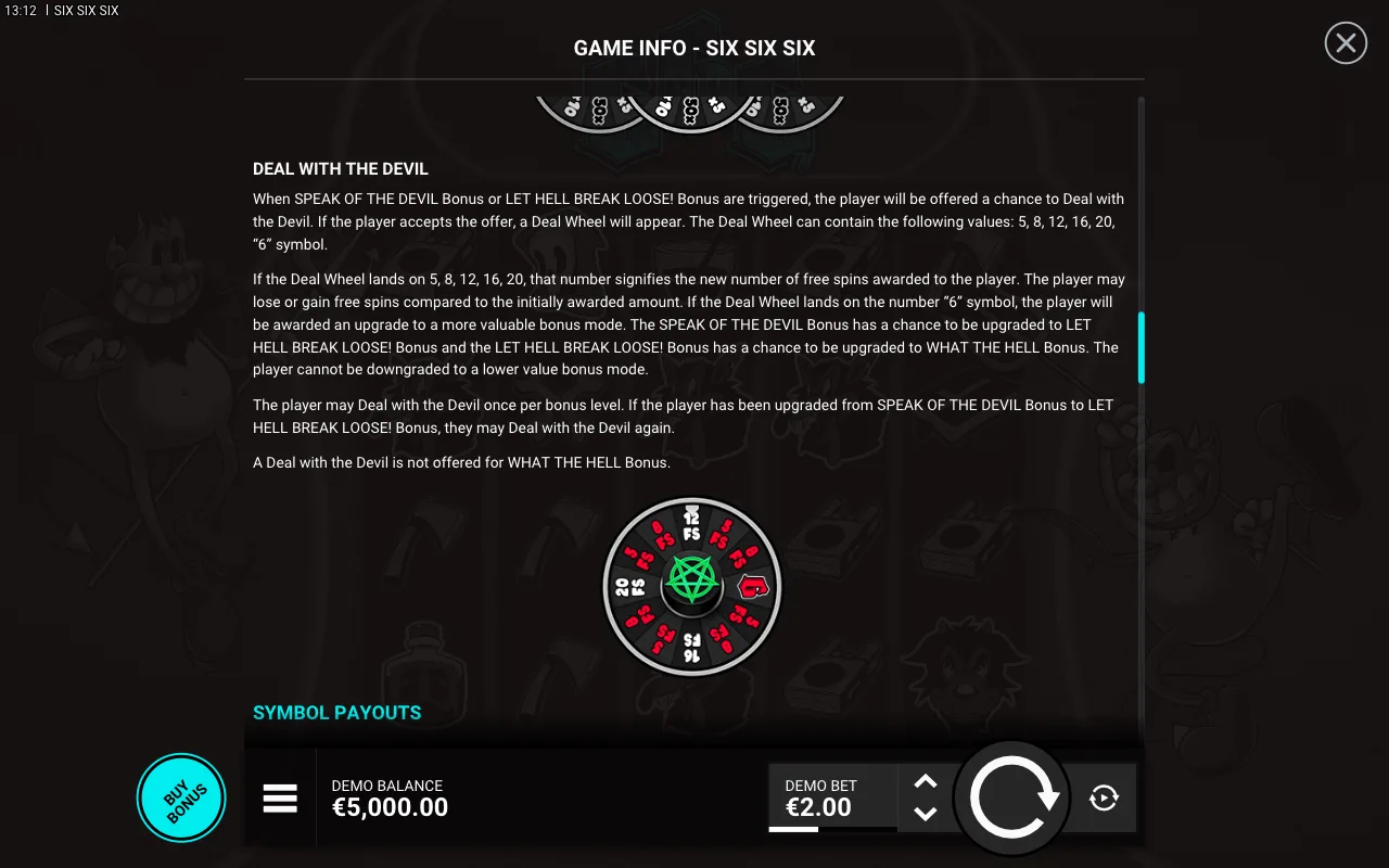 Game rules, page 4 — SixSixSix
