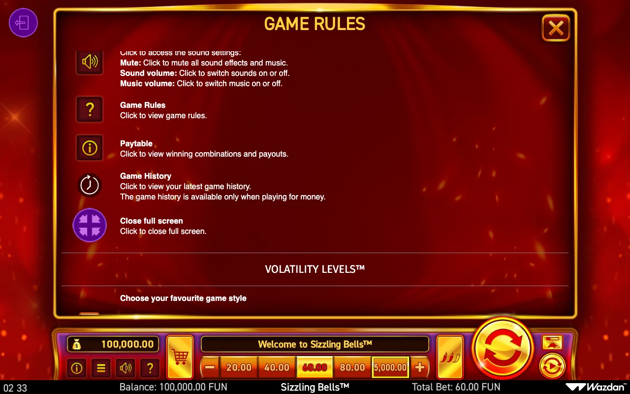 Game rules, page 13 — Sizzling Bells