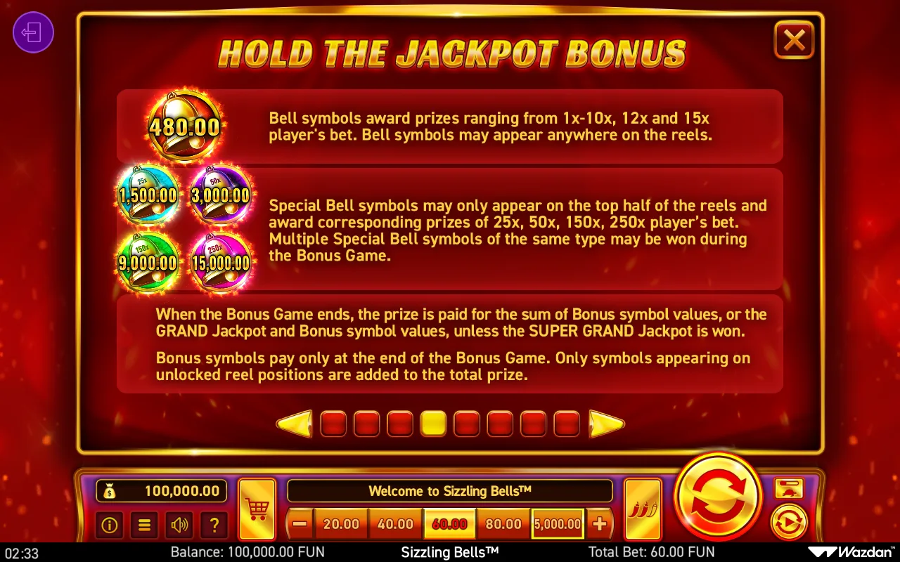 Game rules, page 4 — Sizzling Bells