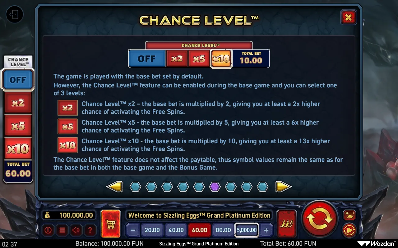 Game rules, page 6 — Sizzling Eggs Grand Platinum Edition