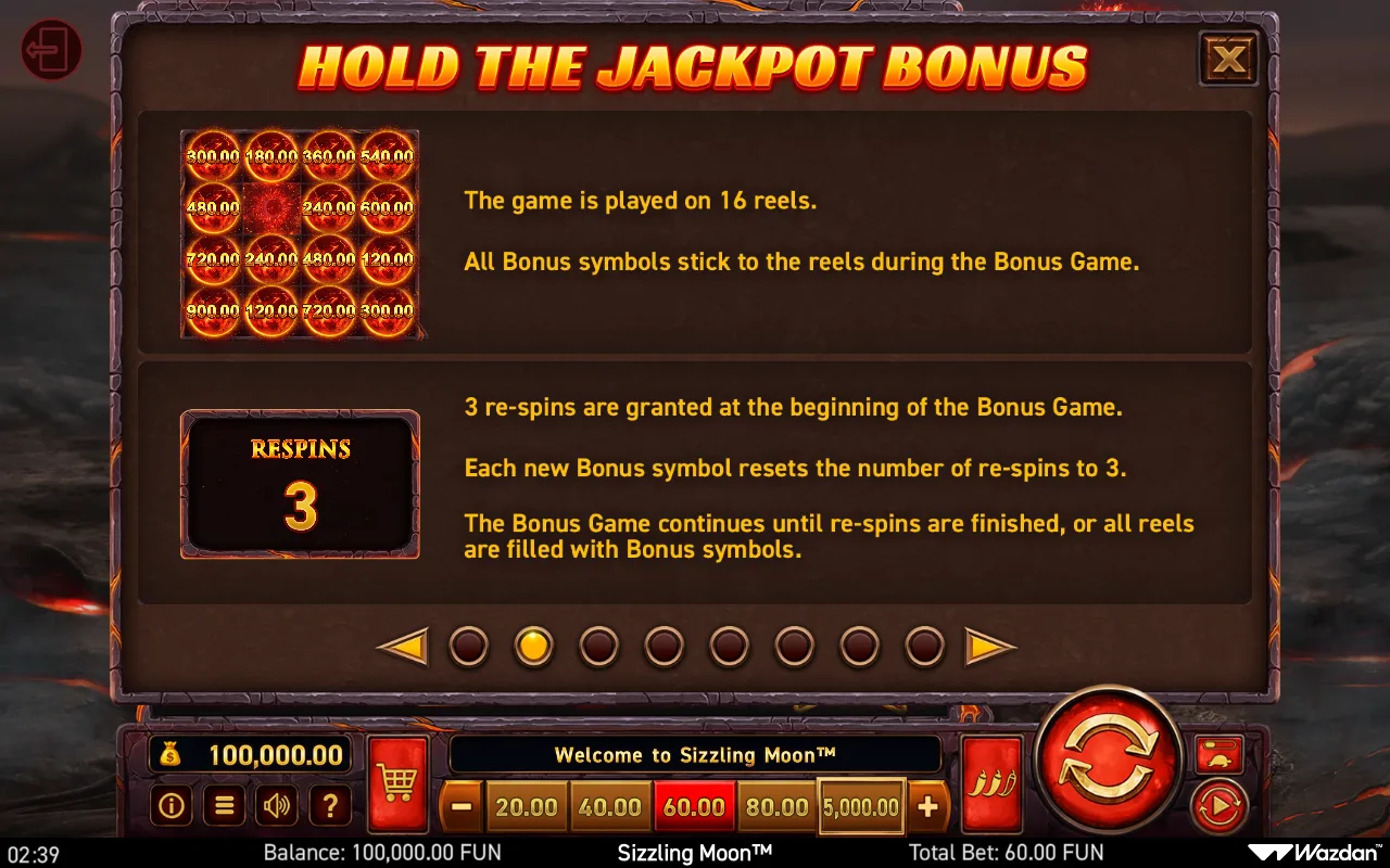 Game rules, page 2 — Sizzling Moon