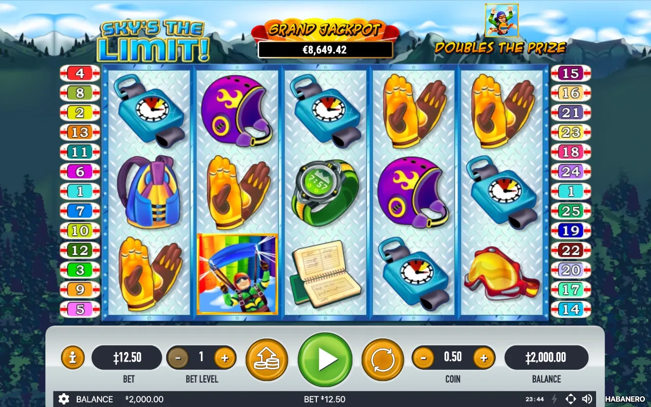 Das Basisspiel — Skys The Limit