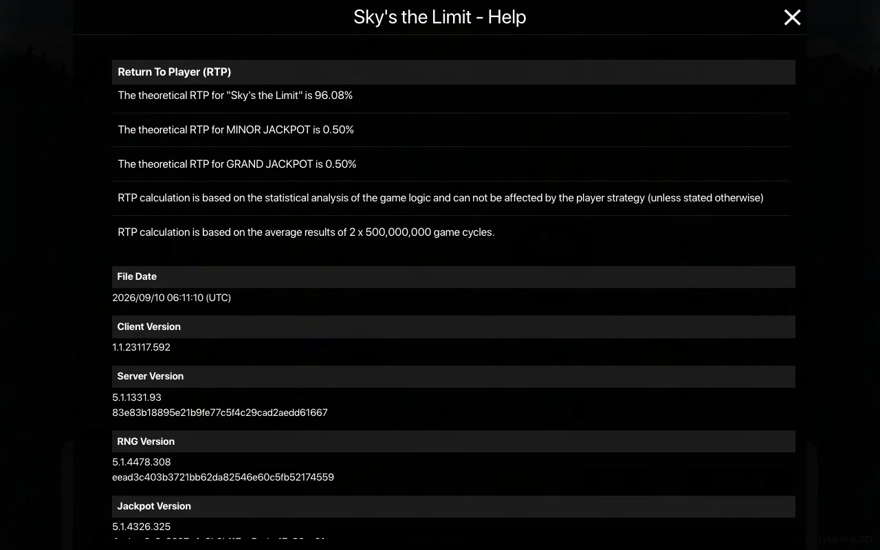 Spielregeln, Seite 2 — Skys The Limit