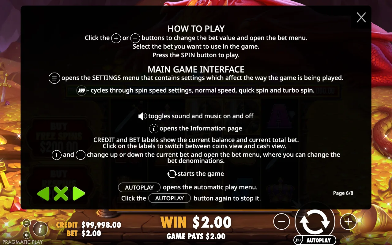 How to play — Sleeping Dragon