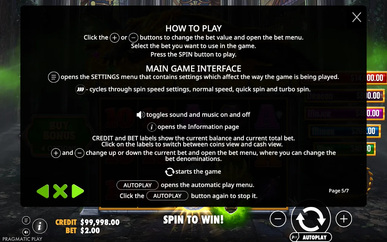How to play — Sleeping Dragon Ultra Dark