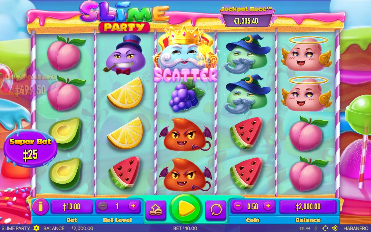 Das Basisspiel — Slime Party