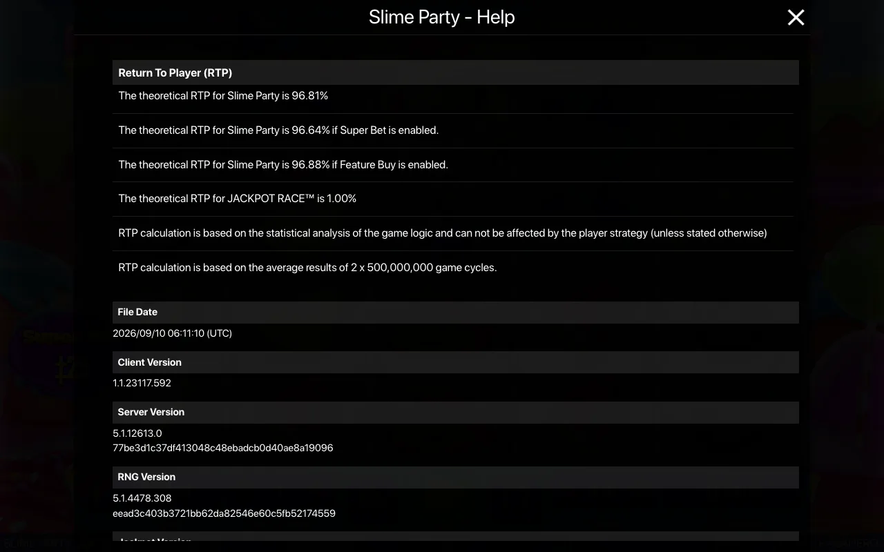 Spielregeln, Seite 2 — Slime Party