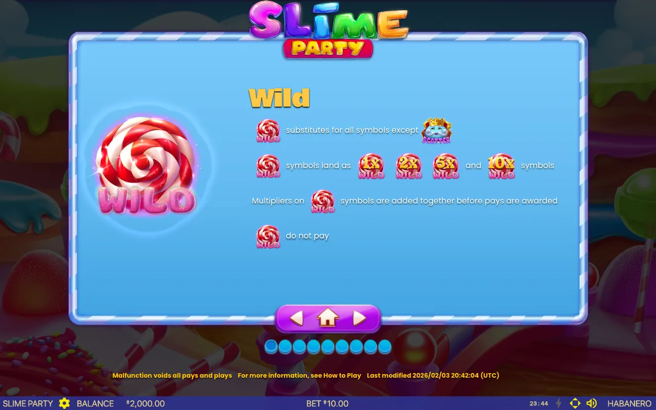 Spielregeln, Seite 3 — Slime Party