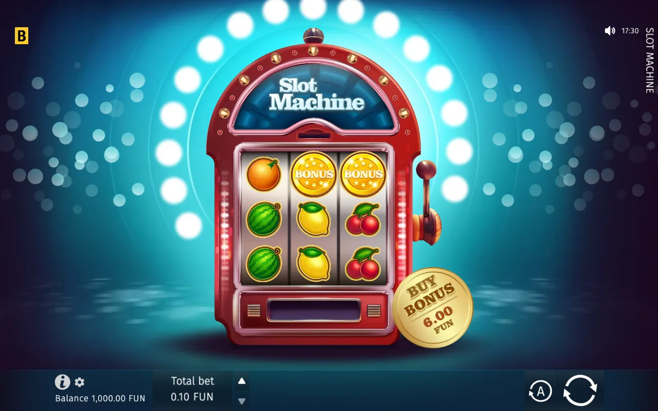 The base game — Slot Machine Christmas