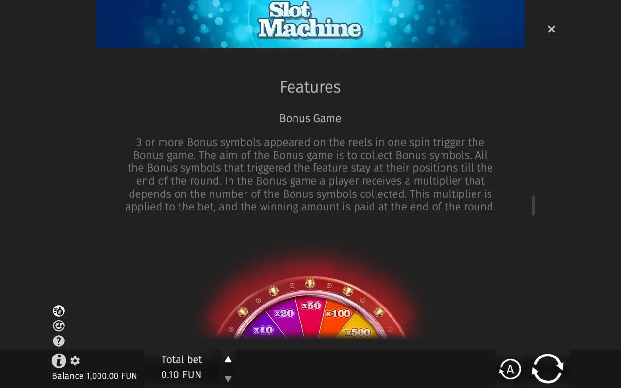 Game rules, page 2 — Slot Machine Christmas