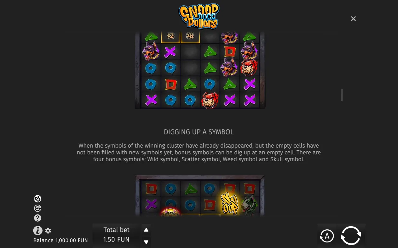 Game rules, page 4 — Snoop Dogg Dollars