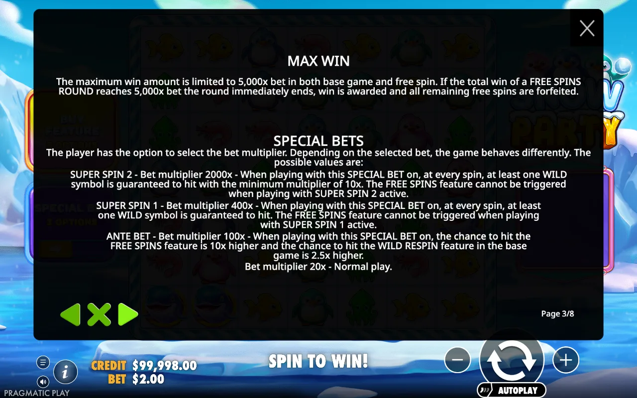 Max win — Snow Party
