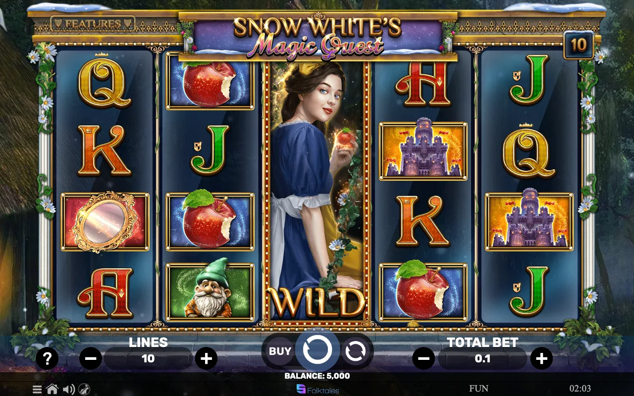 The base game — Snow Whites Magic Quest