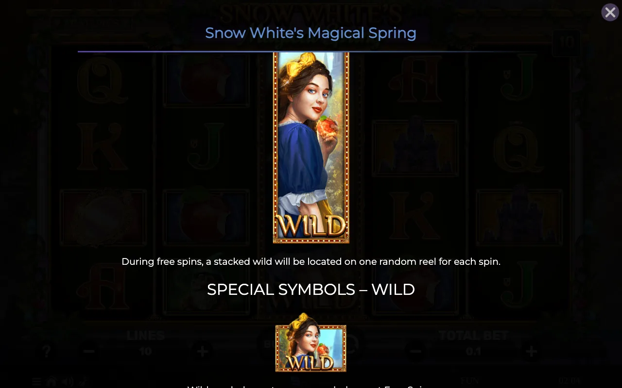 Game rules, page 2 — Snow Whites Magical Spring
