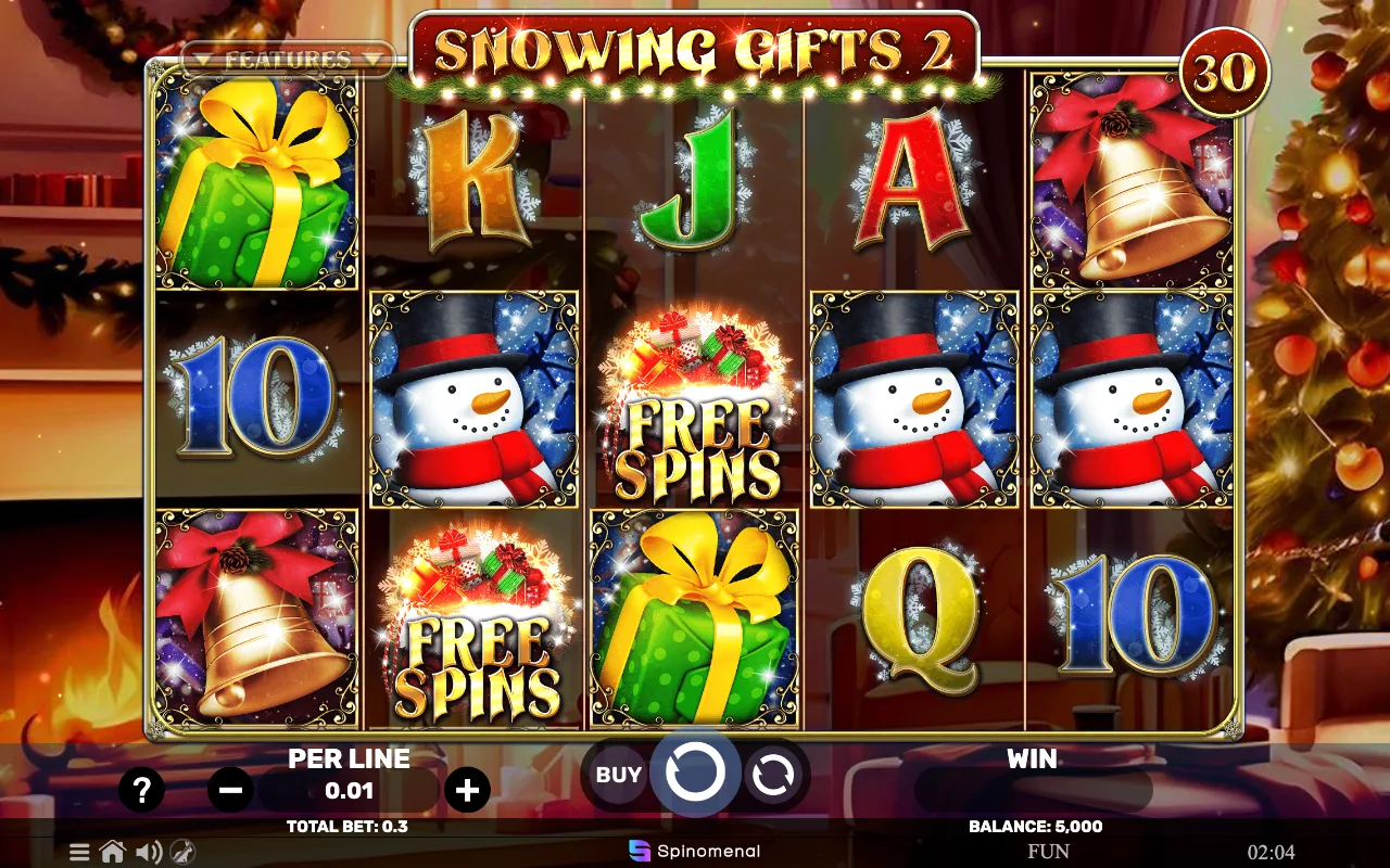 The base game — Snowing Gifts 2