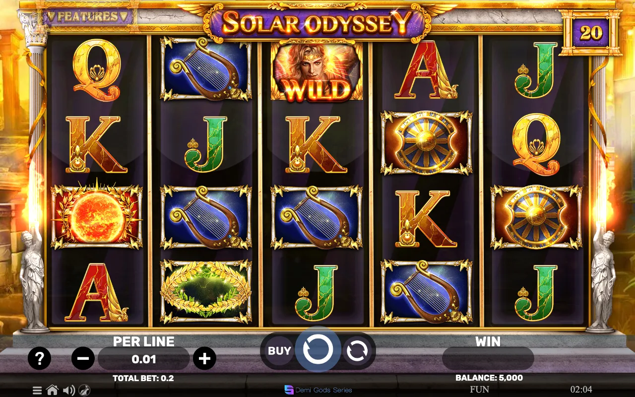 The base game — Solar Odyssey
