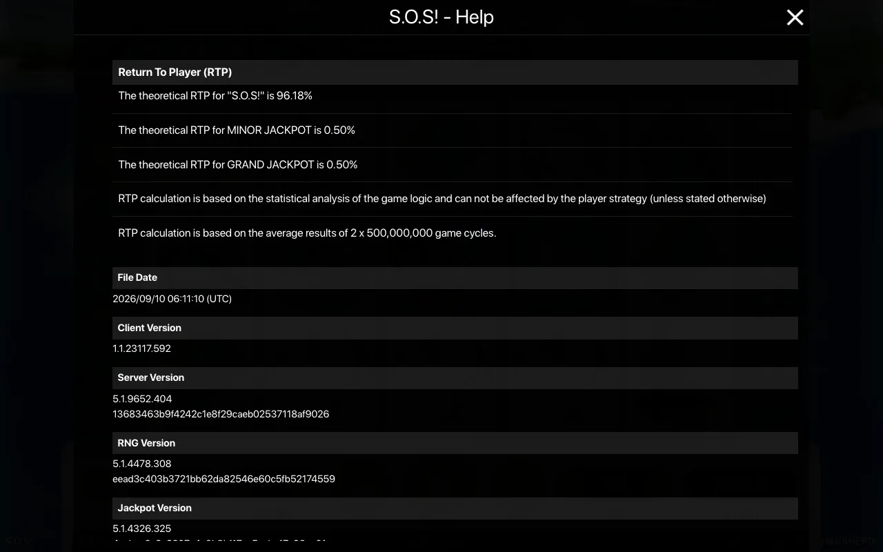 Game rules, page 2 — S.O.S!