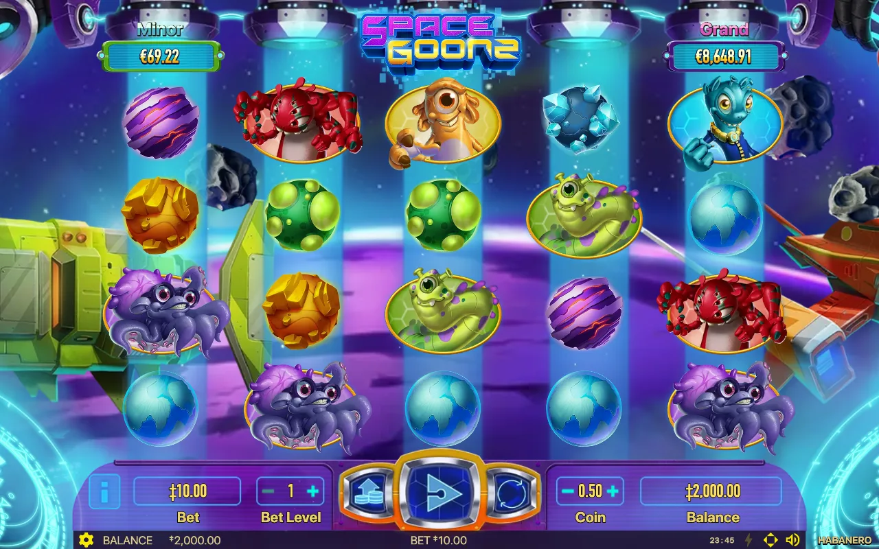 Das Basisspiel — Space Goonz