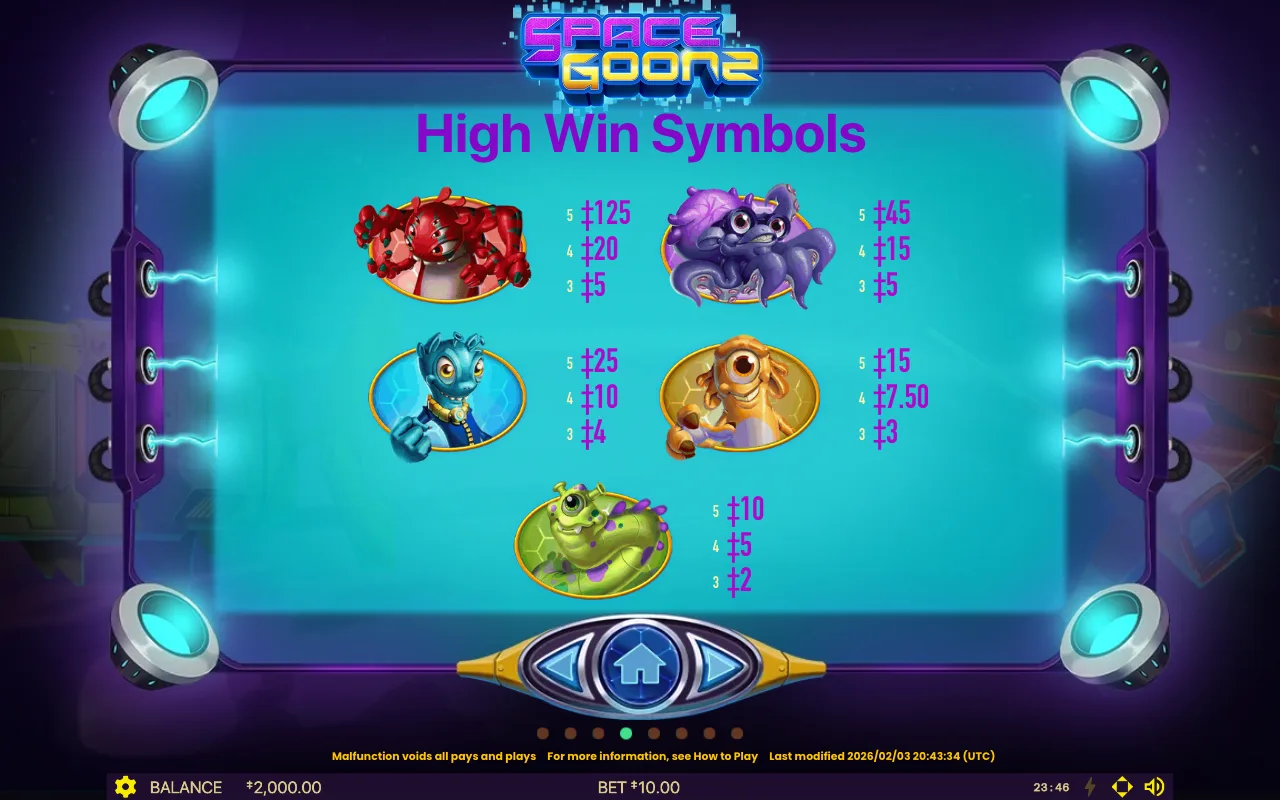 Spielregeln, Seite 6 — Space Goonz