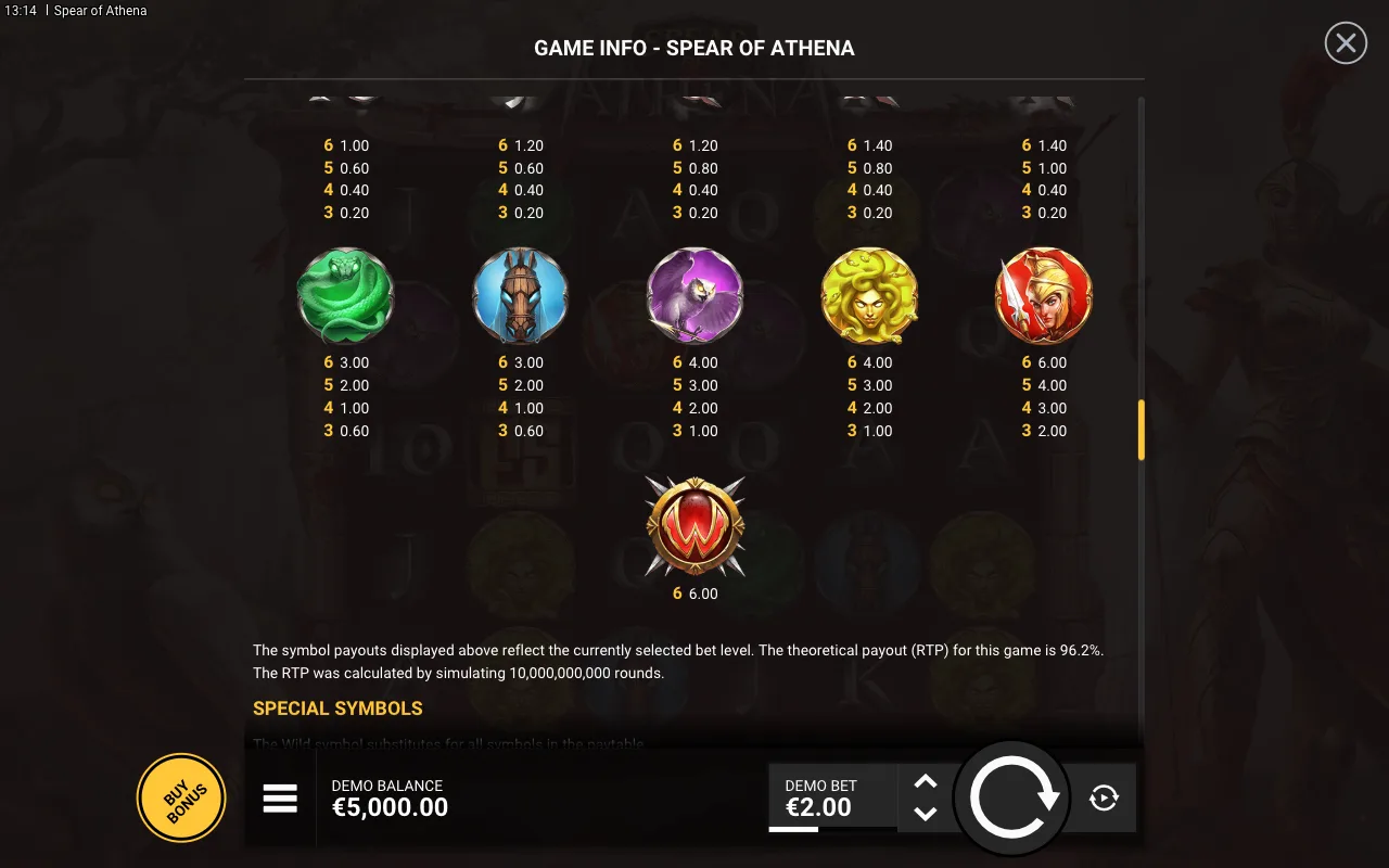 Game rules, page 6 — Spear of Athena