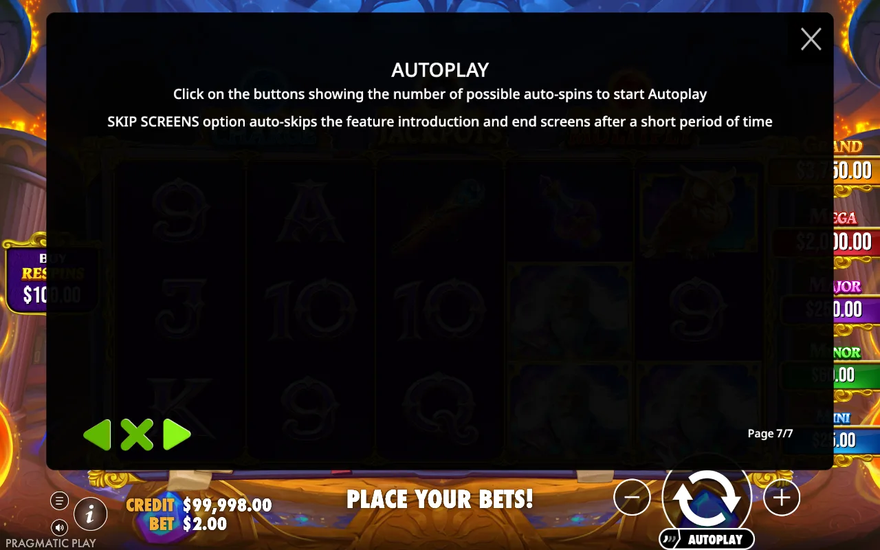 Autoplay — Spellmaster